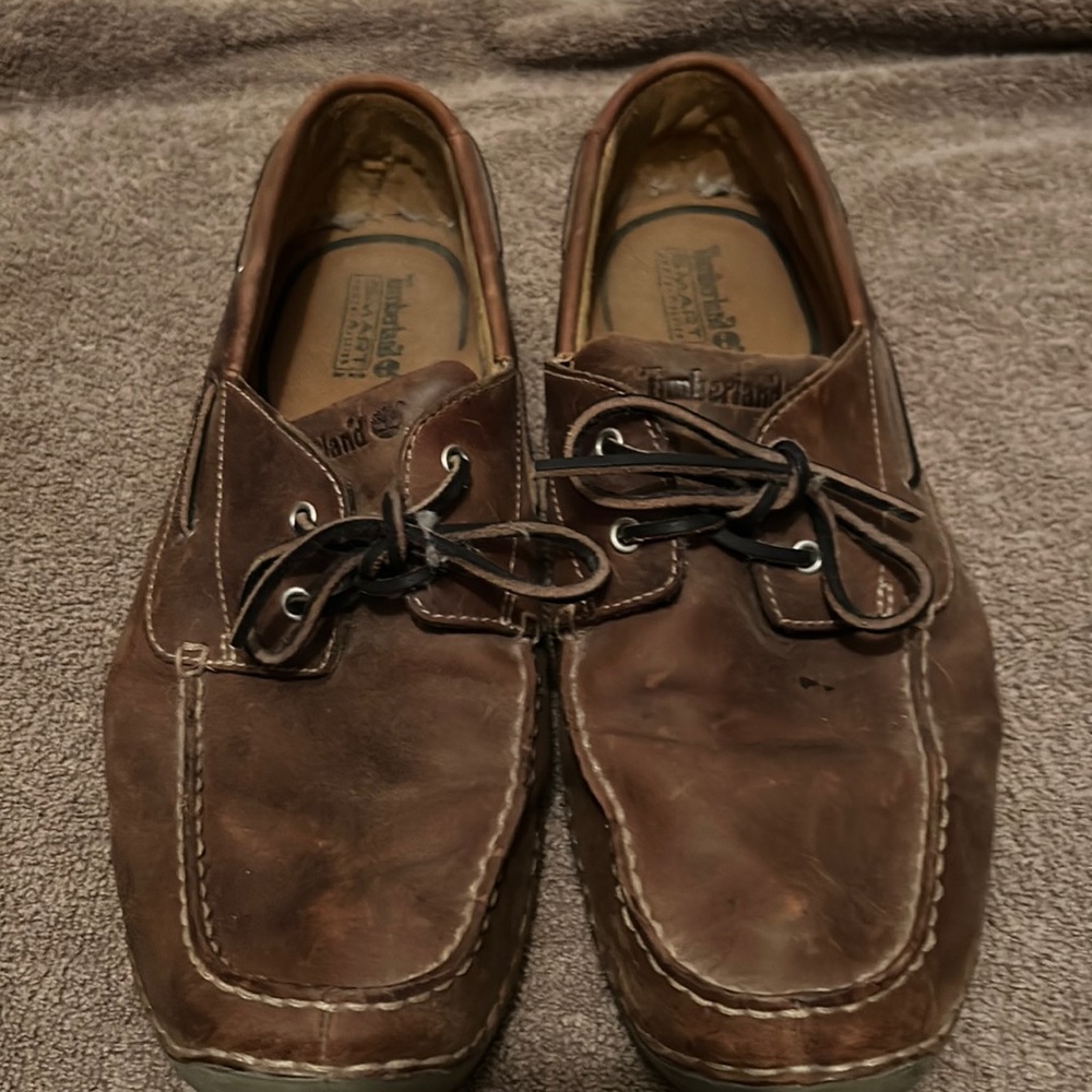 Timberland leather loafer